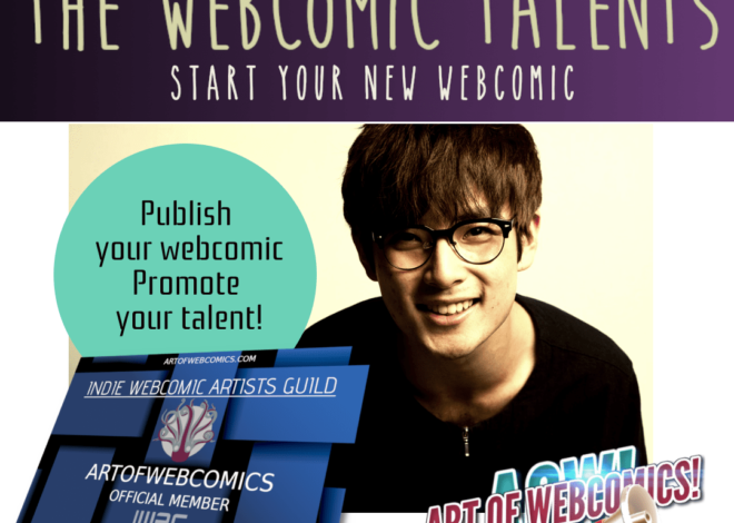 Publish your webcomic, promote your talent!