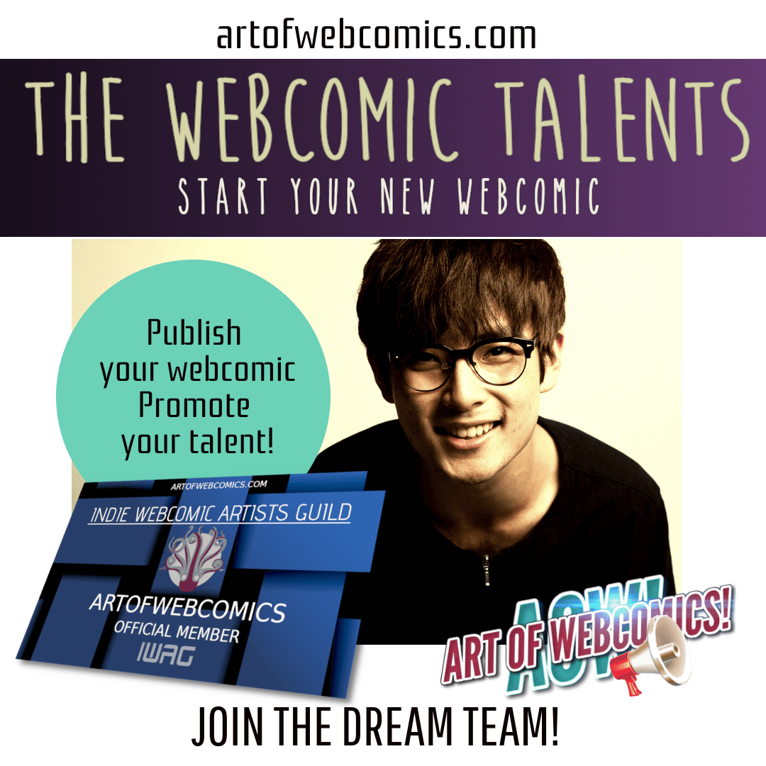 Publish your webcomic, promote your talent!